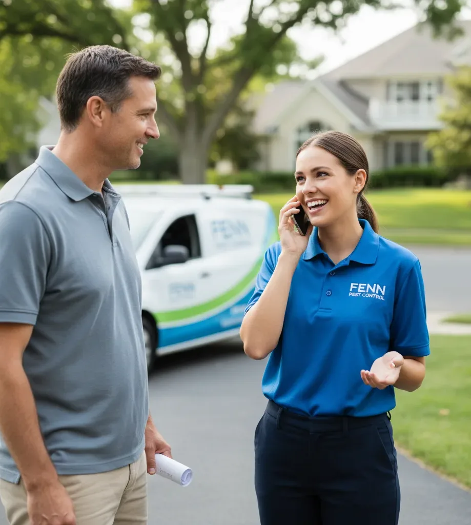 Fenn Pest Control customer support in Enola
